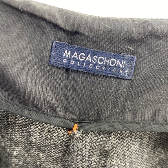 Magaschoni Collection Women's Wool Pants Slacks - Picture 10 of 11
